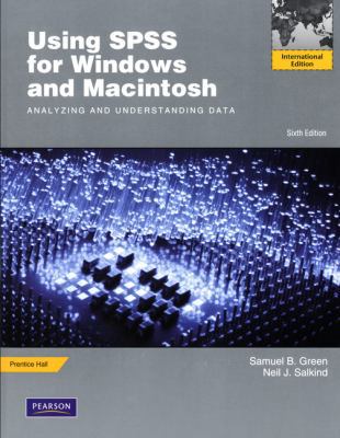 Using SPSS for Windows and Macintosh: Analyzing... 020567030X Book Cover