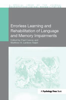 Errorless Learning and Rehabilitation of Langua... 1138109177 Book Cover