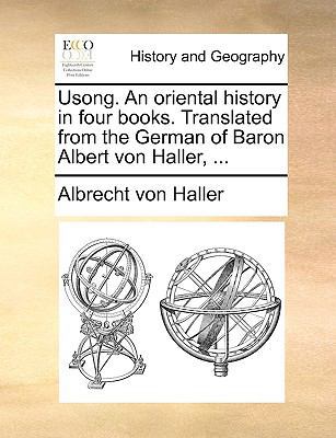 Usong. an Oriental History in Four Books. Trans... 1140976214 Book Cover