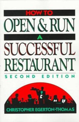 How to Open and Run a Successful Restaurant 0471042366 Book Cover