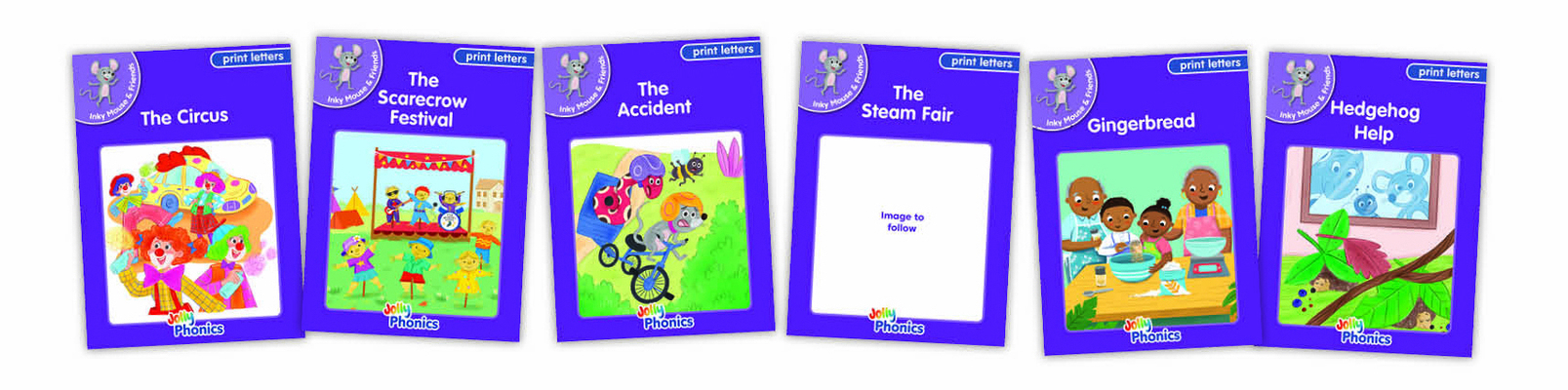 Core Purple Inky Mouse and Friends Readers (6 B... 1835822819 Book Cover