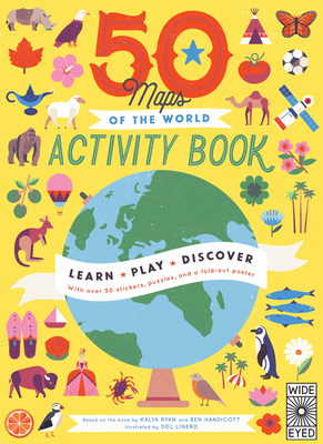 50 Maps of the World Activity Book: Learn - Pla... 0711262993 Book Cover