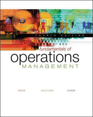 Fundamentals of Operations Management 0072402857 Book Cover