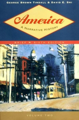 America a Narrative History 0393924254 Book Cover
