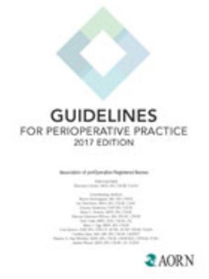 Guidelines for Perioperative Practice 2017 0939583011 Book Cover