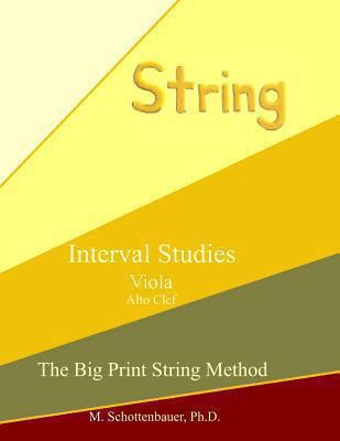 Interval Studies: Viola (Alto Clef) 1491215011 Book Cover