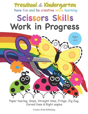 Preschool & Kindergarten Scissors Skills Work i... B08LPN9Q11 Book Cover