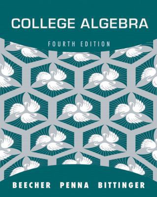 College Algebra 032169399X Book Cover