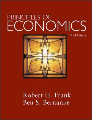 Frank ] Principles of Economics ] 2007 ] 3 0073125679 Book Cover