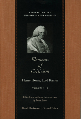 Elements of Criticism: Volume 2 CL 0865974683 Book Cover