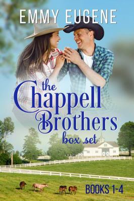 Paperback Chappell Brothers Boxed Set : Clean Cowboy Romance 4-Book Collection Book