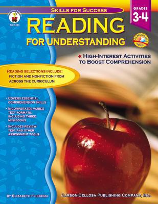 Reading for Understanding, Grades 3 - 4 (Skills... 0887247601 Book Cover