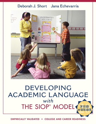 Developing Academic Language with the Siop Model 0137085249 Book Cover