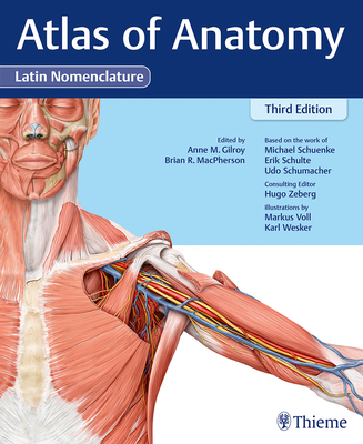 Atlas of Anatomy, 3e Latin 1626235228 Book Cover