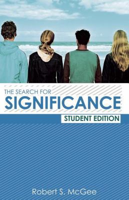 The Search for Significance Student Edition 0849944465 Book Cover