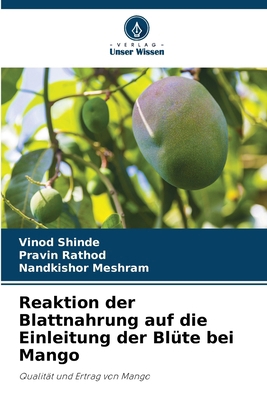 Reaktion der Blattnahrung auf die Einleitung de... [German] 6207853148 Book Cover