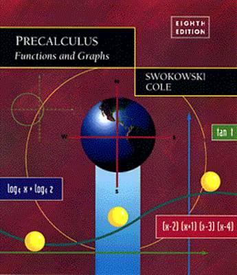 Precalculus: Functions and Graphs 0534352634 Book Cover