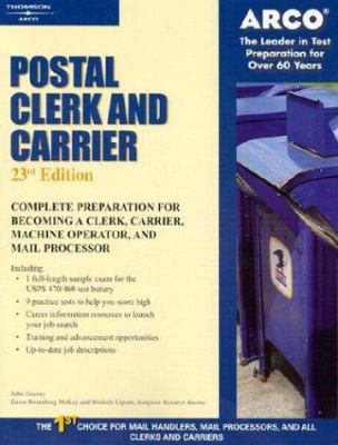 Postal Clerk and Carrier, 23/E 0768910153 Book Cover