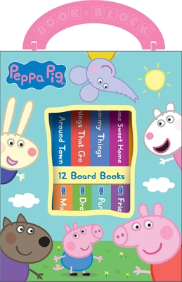 Peppa Pig: 12 Board Books 1503719820 Book Cover