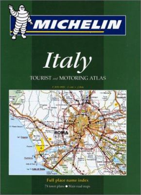 Michelin Tourist & Motoring Atlas Italy 2061465064 Book Cover