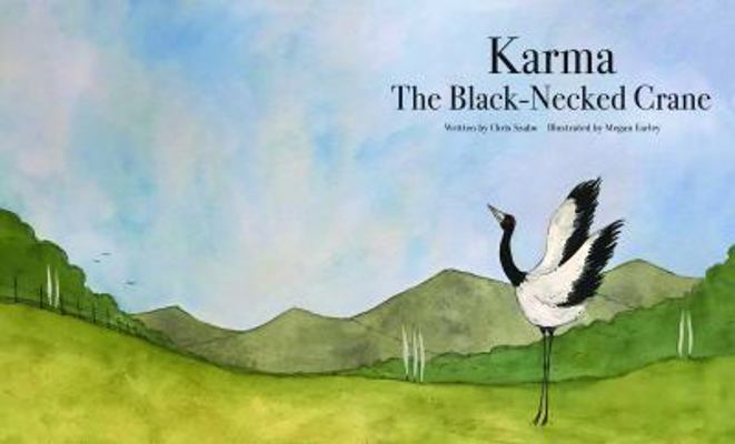 Hardcover Karma, the Black-Necked Crane Book