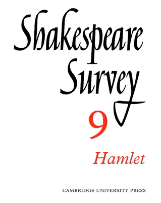 Shakespeare Survey 052152394X Book Cover