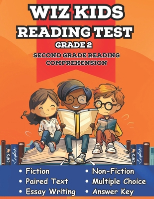 Whiz Kids Reading Test Grade 2: Second Grade Re... B0D2J2W46L Book Cover