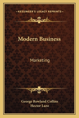 Modern Business: Marketing 1163811653 Book Cover
