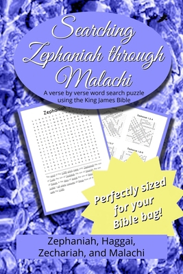 Searching Zephaniah through Malachi B0FJD74PKW Book Cover