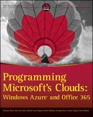 Programming Microsoft's Clouds: Windows Azure a... 1118076567 Book Cover