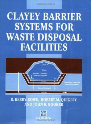 Clayey Barriers for Waste Disp CL 0419193200 Book Cover