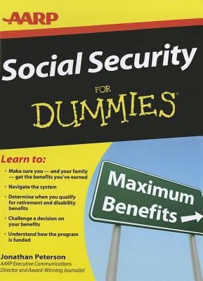 Social Security for Dummies [Large Print] 1410452212 Book Cover