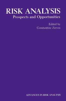Risk Analysis: Prospects and Opportunities 1489907327 Book Cover