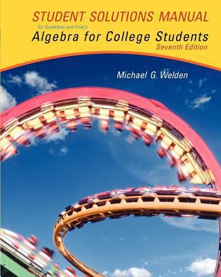 Ssm Algebra F/Coll Stdts 7e 0534463908 Book Cover