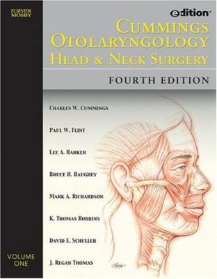 Cummings Otolaryngology - Head and Neck Surgery... 032303005X Book Cover
