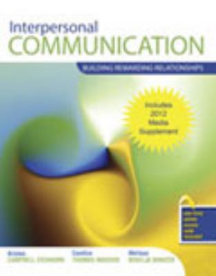 Interpersonal Communication: Building Rewarding... 0757596940 Book Cover