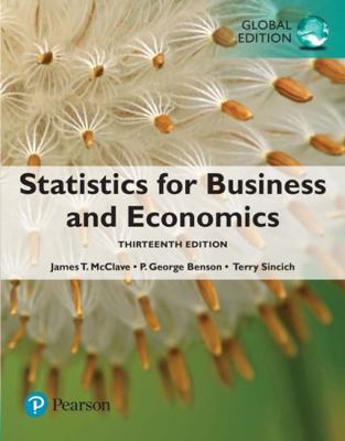 Statistics for Business and Economics, Global E... 1292227087 Book Cover