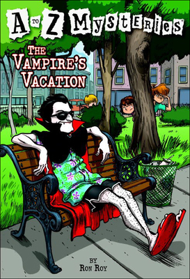 The Vampire's Vacation: A to Z Mysteries 1417748990 Book Cover