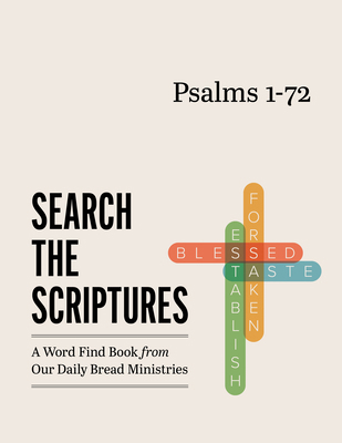 Psalms 1-72: A Word Find Book from Our Daily Br... 1640703748 Book Cover