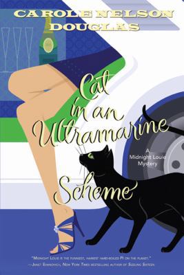 Cat in an Ultramarine Scheme: A Midnight Louie ... 0765318636 Book Cover