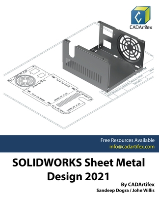 Solidworks Sheet Metal Design 2021 B0948N3YFF Book Cover
