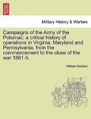 Campaigns of the Army of the Potomac: a critica... 1241549362 Book Cover