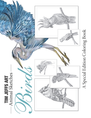 Birds: A Special Edition Coloring Book B08VYJKK4D Book Cover