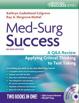 Med-Surg Success: A Q&A Review Applying Critica... 0803625049 Book Cover