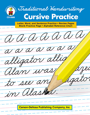 Traditional Handwriting: Cursive Practice, Grad... 0887245269 Book Cover