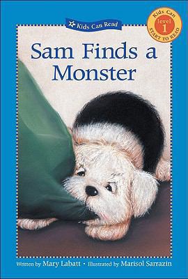 Sam Finds a Monster (Puppy Sam First Readers) 0613823214 Book Cover