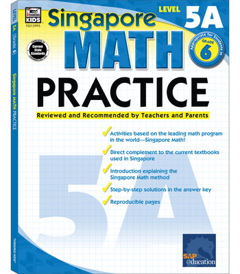 Math Practice, Grade 6: Reviewed and Recommende... 0768239958 Book Cover