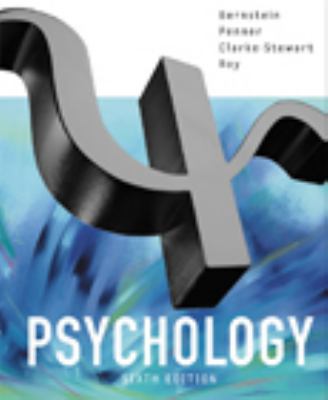 Psychology Sixth Edition 0618213740 Book Cover