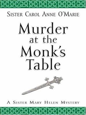 Murder at the Monks' Table [Large Print] 0786288795 Book Cover