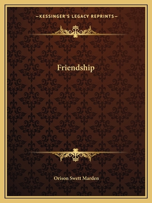 Friendship 1162600799 Book Cover